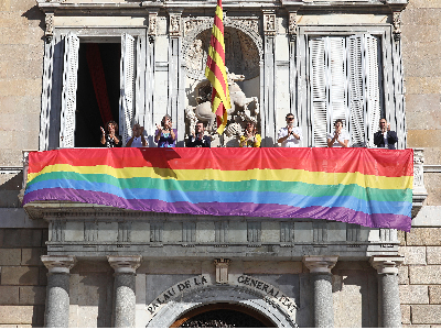 Președintele Aragonés: „Ceea ce apărăm astăzi este că fiecare poate fi așa cum este și că societatea îi recunoaște cu toate drepturile”