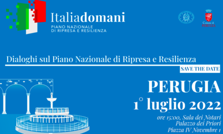 Dialoghi di Italia Domani ajung la Perugia