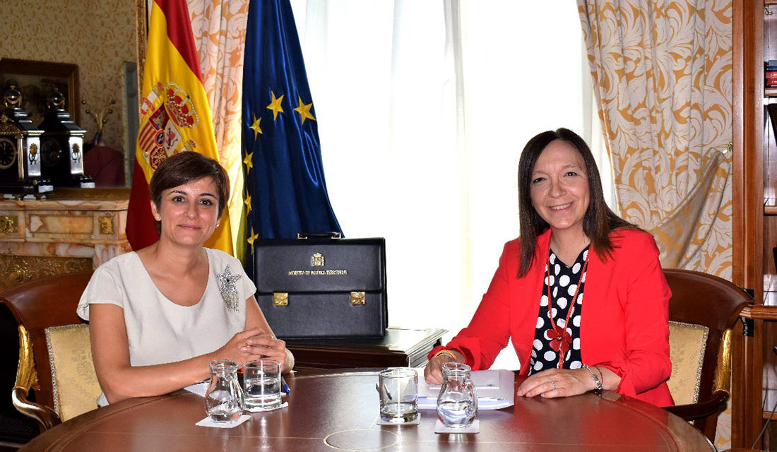 Rodríguez se adresează primarului din Alcázar de San Juan, Rosa Melchor, despre fondurile europene