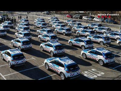 Guvernul aprobă finanțarea închirierii a 484 de vehicule Mossos d'Esquadra