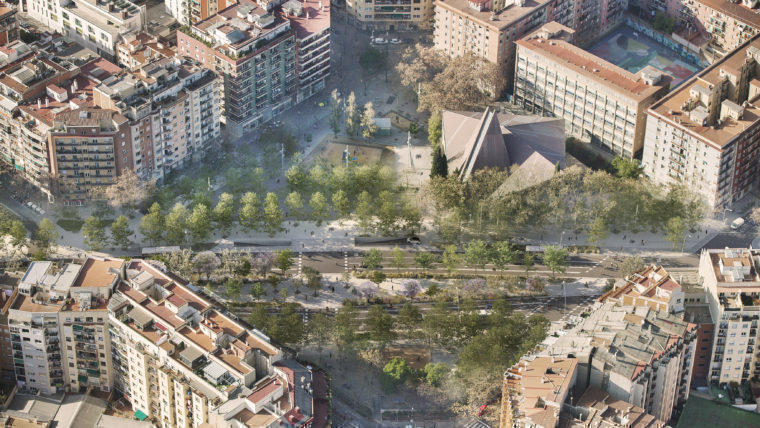 Barcelona: La Meridiana deschide o secțiune remodelată