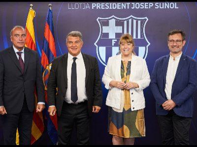 Ministrul Culturii și președintele FC Barcelona se întâlnesc pentru a împărtăși strategii de promovare a catalaniei