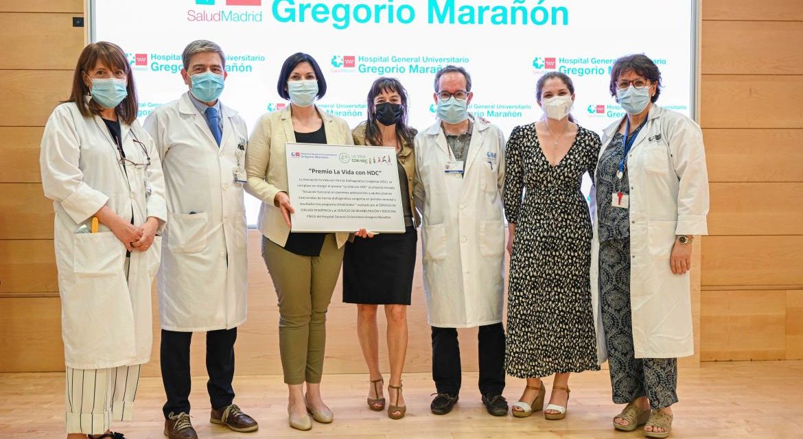 Pacienții recompensează Spitalul Gregorio Marañón pentru un proiect privind hernia diafragmatică