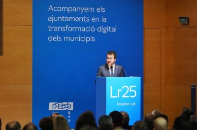 Președintele Aragonès susține „capacitatea de a adăuga” municipalităților catalane pentru „a face probleme comune soluții comune”