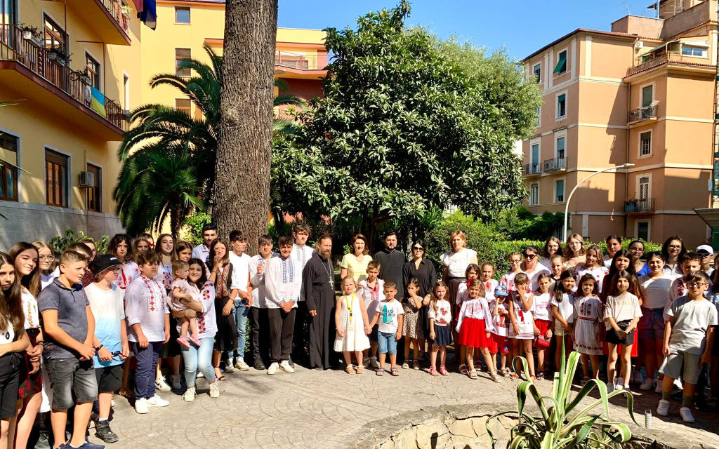 Italia: Vizita taberei de copii de la Rignano Flaminio la sediul Ambasadei