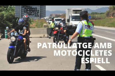 Trafic pune în funcțiune două motociclete cu pietriș pentru a spori siguranța rutieră pentru motocicliști
