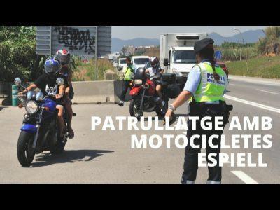 Trafic pune în funcțiune două motociclete cu pietriș pentru a spori siguranța rutieră pentru motocicliști