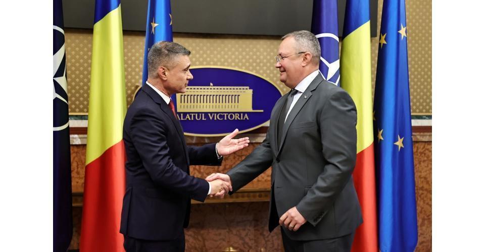 Întrevederea premierului Nicolae-Ionel Ciucă cu ambasadorul Statului Israel în România, David Saranga, în cadrul vizitei de rămas-bun, efectuate cu ocazia încheierii mandatului în România