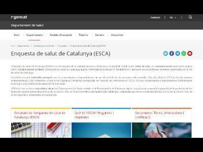 Începe munca de teren pentru Studiul de Sănătate Catalan (ESCA) pentru al doilea semestru al anului 2022