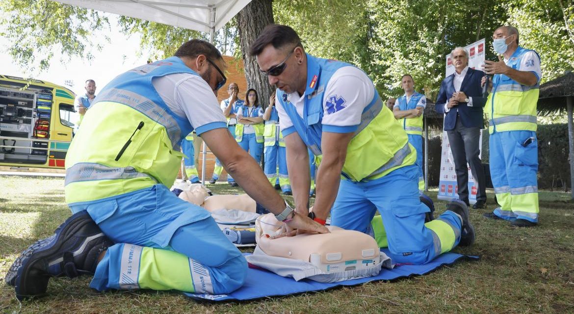Comunitatea Madrid are peste 8.000 de defibrilatoare distribuite în întreaga regiune în afara domeniului sănătății