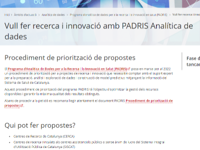 Programul PADRIS de analiză a datelor AQuAS va promova opt proiecte de cercetare