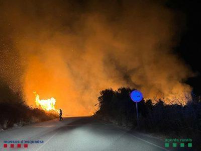 A arestat un bărbat în calitate de presupus autor a cel puțin nouă incendii forestiere în Prat del Llobregat, după o anchetă comună între Mossos și agenții rurali