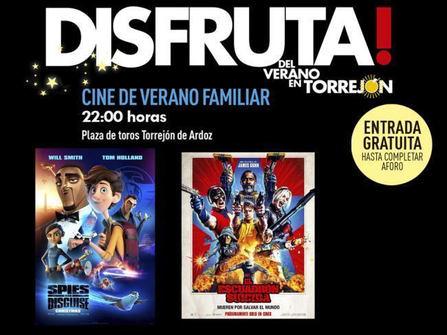 Torrejón – Tradiționalul cinema de vară al familiei continuă în acest weekend cu filmele „The Suicide Squad”, vineri, 19 august…