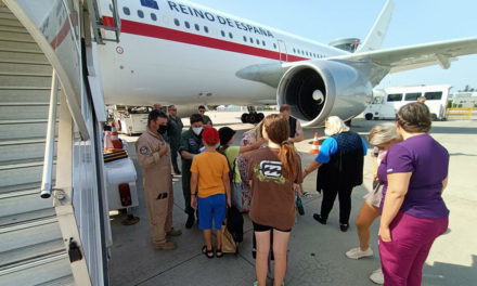 Transport aerian militar al copiilor din Ucraina aflati intr-o situatie de vulnerabilitate sanitara deosebita