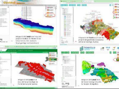 Institutul Cartografic și Geologic încorporează limba catalană în platforma de vizualizare a modelelor 3D utilizată de serviciile geologice europene