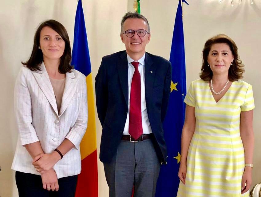Italia: Reuniunea ambasadorului Gabriela Dancău cu directorul Biroului de coordonare pentru Mediterana al Organizației Internaționale pentru Migrație