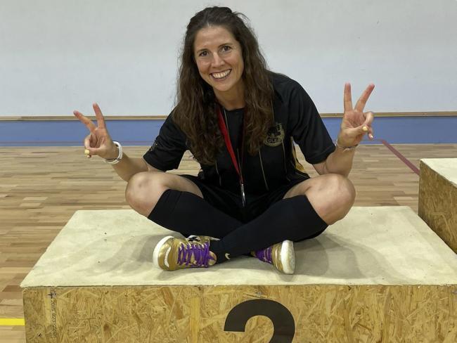 Torrejón – Torrejonera Vanesa Delgado, vicecampioană în lumea cluburilor kin-ball cu echipa sa, K-Olea, la categoria mixtă