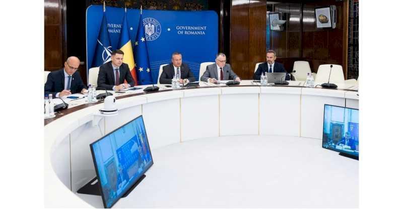 Întrevederea premierului Nicolae-Ionel Ciucă cu ministrul Agriculturii și Industriei Alimentare din Republica Moldova, Vladimir Bolea