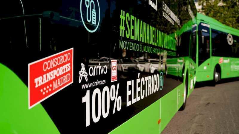Comunitatea Madrid va lansa sistemul de autobuze electrice cu preferință de semafor pentru a conecta noile cartiere din sud-estul capitalei