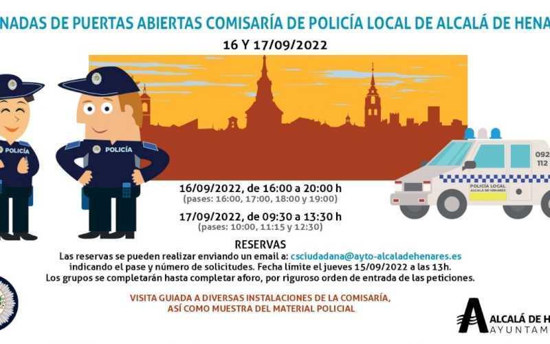 Alcalá – Zilele porților deschise ale Poliției Locale din Alcalá de Henares: o oportunitate excelentă de a afla mai multe despre munca…