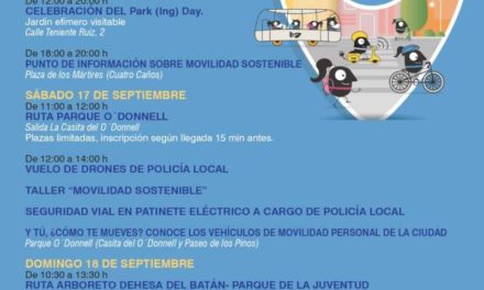 Alcalá – Alcalá de Henares va sărbători Săptămâna europeană a mobilității sub sloganul „Combină și mișcă-te”