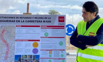 Comunitatea Madrid consolidează și îmbunătățește siguranța pe mai mult de 50 de kilometri de autostrada M-600
