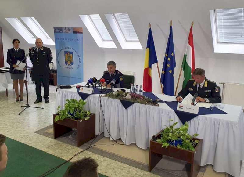 Cooperare între Poliția de Frontieră Rom&acirc;nă și Poliția Națională Ungară