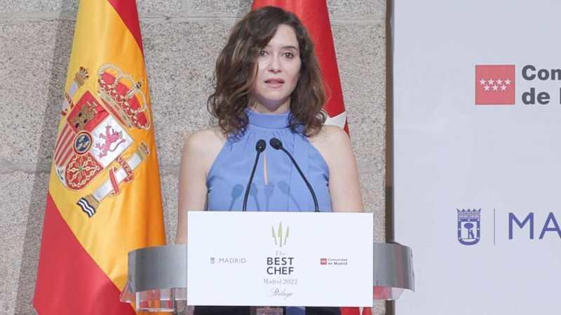 Díaz Ayuso îi primește pe cei mai buni bucătari din lume pentru celebrarea la Madrid a VI The Best Chef Awards