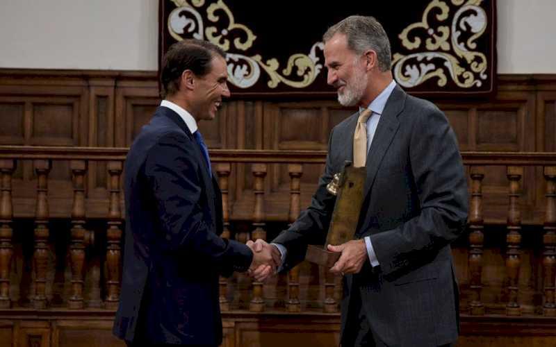 Alcalá – Rafael Nadal a primit astăzi premiul Camino Real la Alcalá de Henares