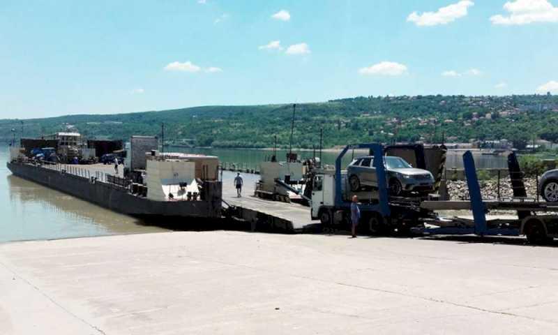 Tranzitul peste Dunăre cu feribotul, reluat la PTF Bechet