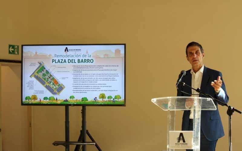 Alcalá – Prezentarea proiectului de reformă integrală a Plaza del Barro
