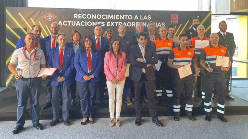 Comunitatea Madrid recunoaște acțiunile extraordinare desfășurate de angajații Metro în ultimul an