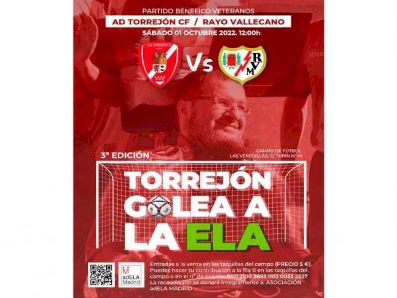Torrejón – Mâine, sâmbătă, 1 octombrie, veteranii lui AD Torrejón CF și Rayo Vallecano vor juca un meci caritabil pentru a ridica…