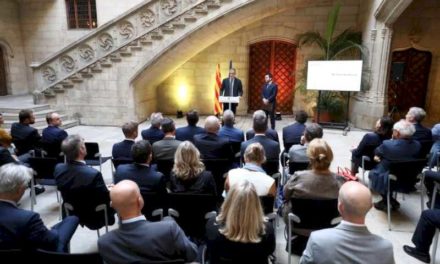 Președintele Aragonès: „Catalunia are un angajament european fără echivoc”