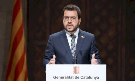 Președintele Aragonès: „Este vorba despre câștigarea cetățeniei Cataloniei”