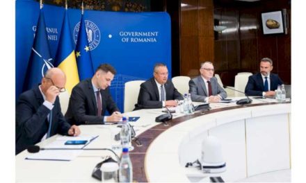 Conferință de presă susținută de consilierul de stat Mădălina Turza și de purtătorul de cuvânt al Guvernului, Dan Cărbunaru, având ca temă rezultatele implementarii programului ”Din grijă pentru copii” la 1 an de la lansare