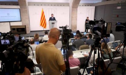 Președintele Aragonès: „Țara și Guvernul nu se opresc, continuăm în marș și cu toată determinarea”