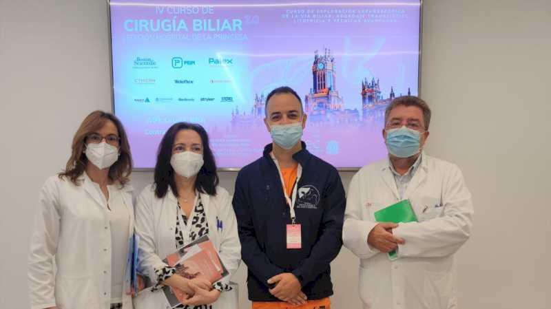 Hospital de La Princesa organizează al IV-lea Curs Internațional de Chirurgie Biliară