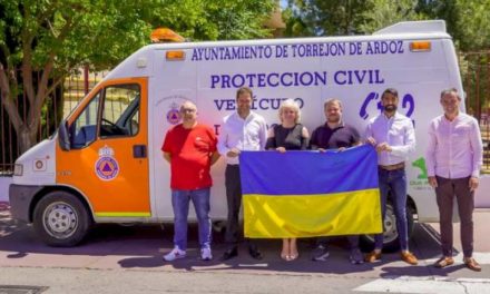 Torrejón – Vechea ambulanță a Protecției Civile deservește deja populația civilă din Ucraina, după ce a fost donată de Consiliul Local…