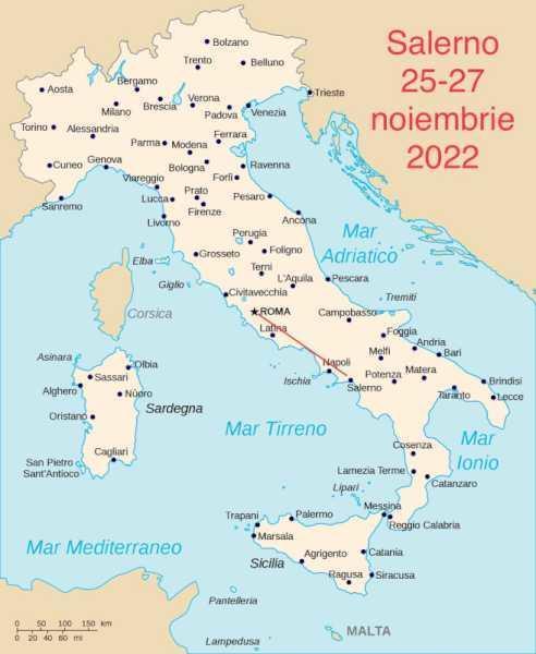 Italia: Consulat itinerant la Salerno, regiunea Campania, 25-27 noiembrie 2022