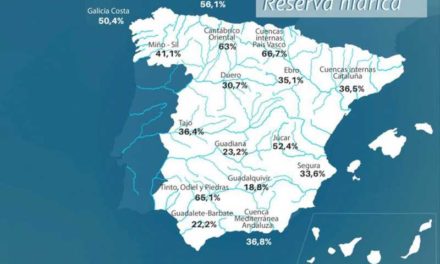 Rezerva de apă spaniolă este la 31,8% din capacitatea sa