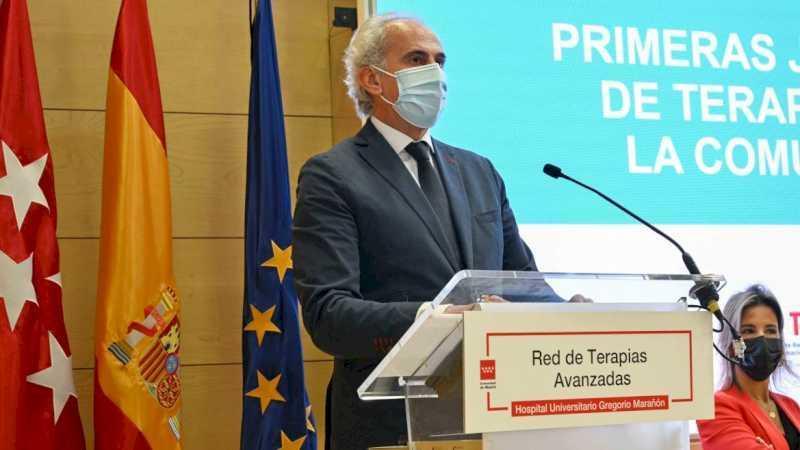 Comunitatea Madrid organizează primele conferințe ale Rețelei sale de terapii avansate