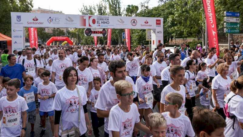 Cursa „Alergă pentru copil”, organizată de Spitalul Niño Jesús, strânge aproape 80.000 de euro pentru cercetare
