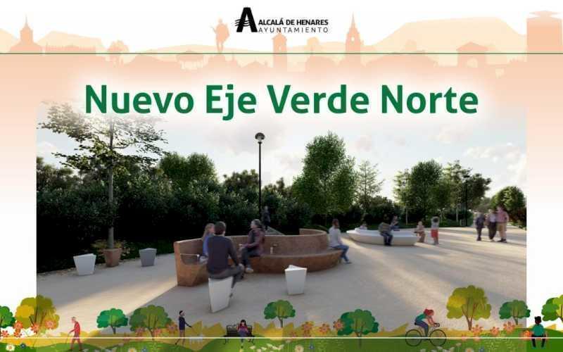 Alcalá – Consiliul Local va crea o Axa Verde Nord de 10 km care va conecta cartierele La Garena, IVIASA, Ensanche și Ciudad del Aire