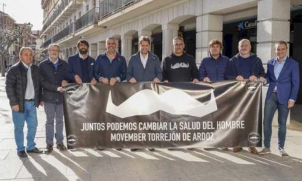Torrejón – Torrejón de Ardoz se alătură campaniei anuale „Movember”, care luptă împotriva cancerului de prostată și testicular