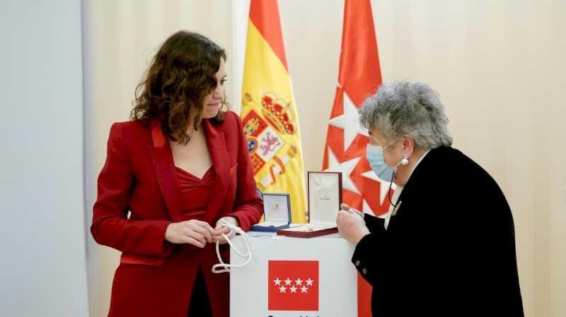 Díaz Ayuso primește Medalia Fericitei Maria Ana de Jesús