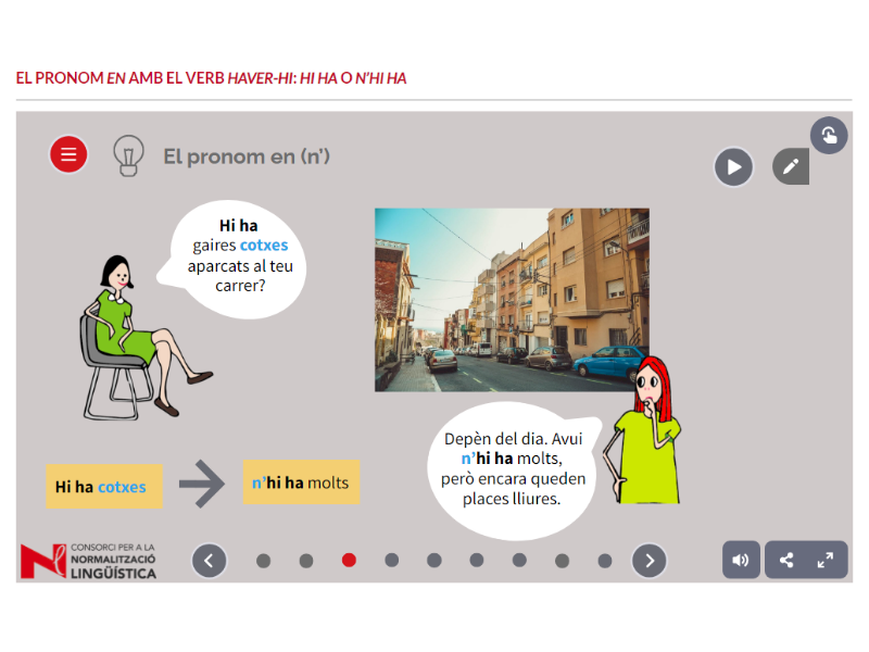Consorțiul pentru Standardizare Lingvistică prezintă un site web pentru învățarea gramaticii în funcție de nivelul de cunoaștere a limbii catalane
