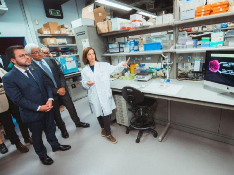 Președintele Aragonès: „În Catalonia avem un potențial extraordinar de a dezvolta sectorul terapiilor avansate”