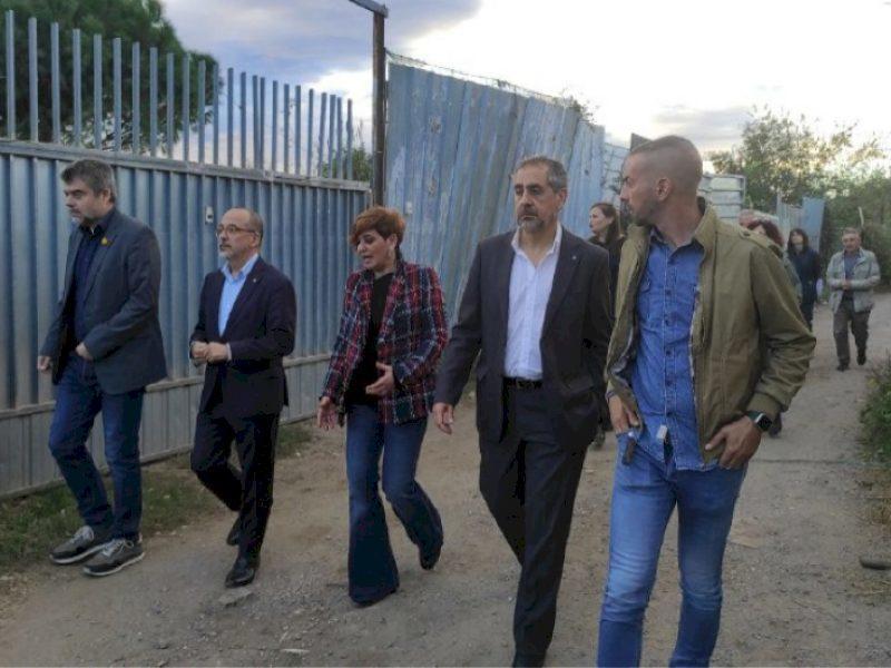 Consilierul Campuzano reafirmă angajamentul de a colabora în fața mahalașelor din albia râului Besòs