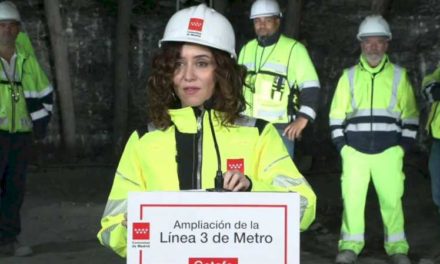 Díaz Ayuso vizitează lucrările de extindere a liniei 3 de metrou care vor permite ajungerea de la Getafe la Puerta del Sol în jumătate de oră și fără transferuri